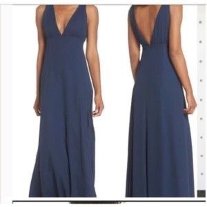 Wayf Navy Blue Dress